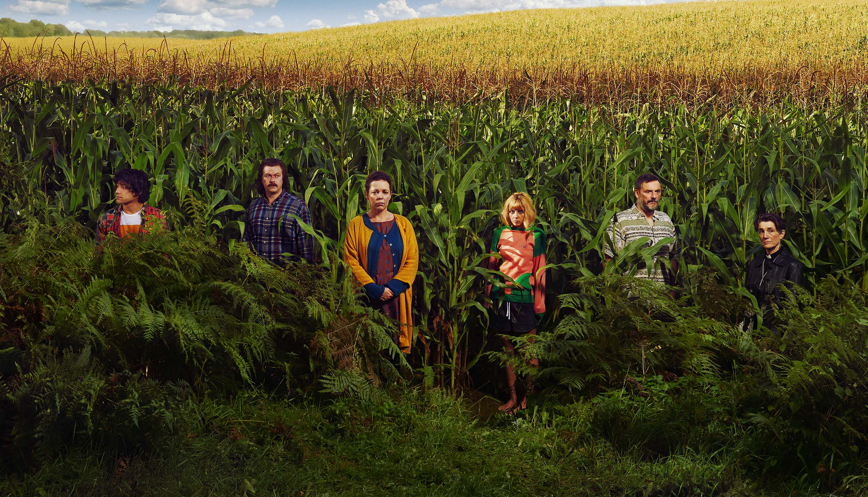 The cast of Flowers Series 2