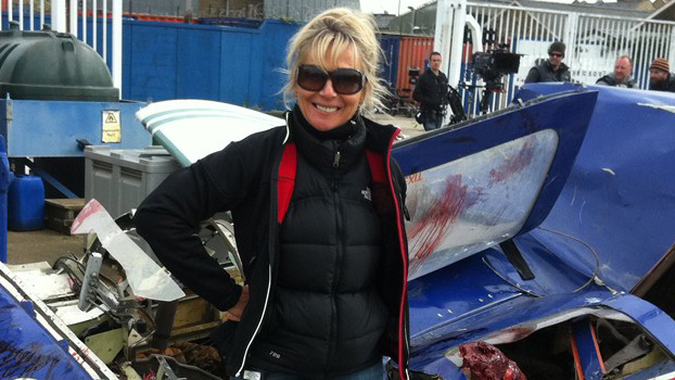 Stunt coordinator Abbi Collins