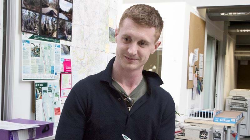 Production secretary Nicolas Motte