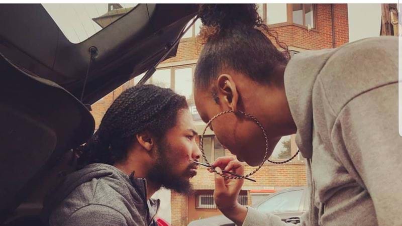 Make-up trainee Imani Ramsey