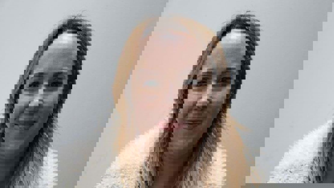 Art department assistant Katie Deacon