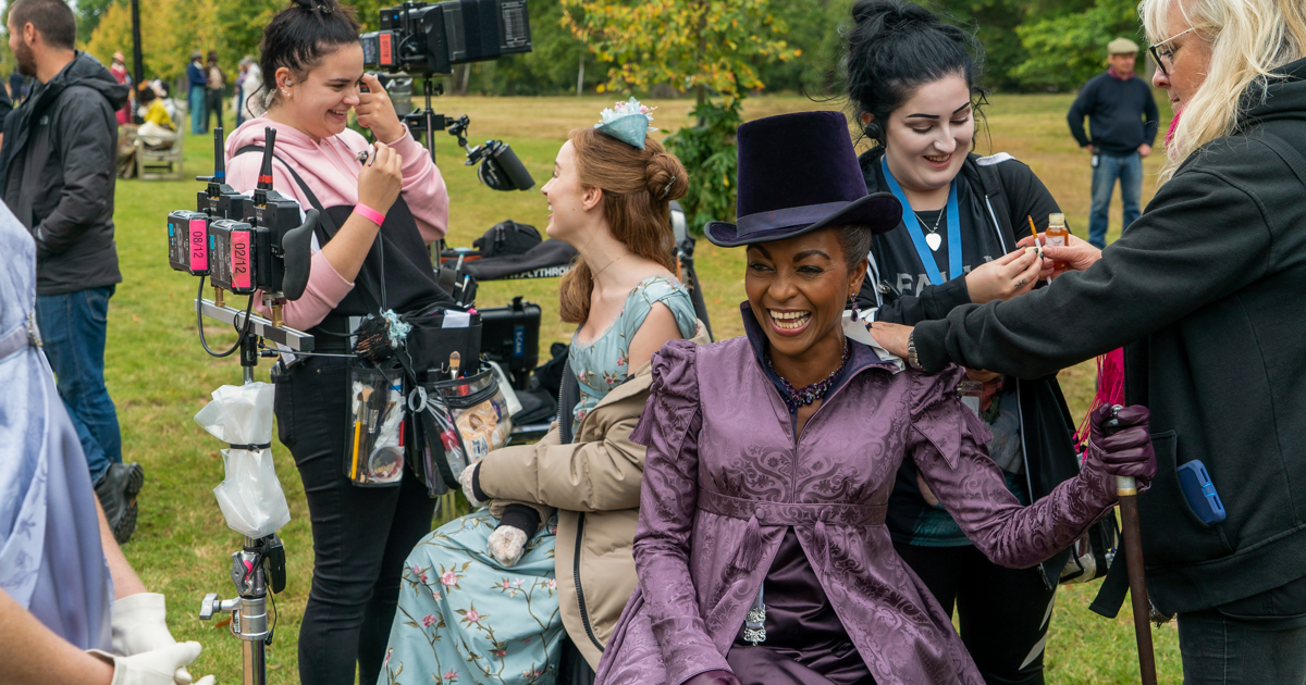 Hairdressers and make-up artists training programme for film and