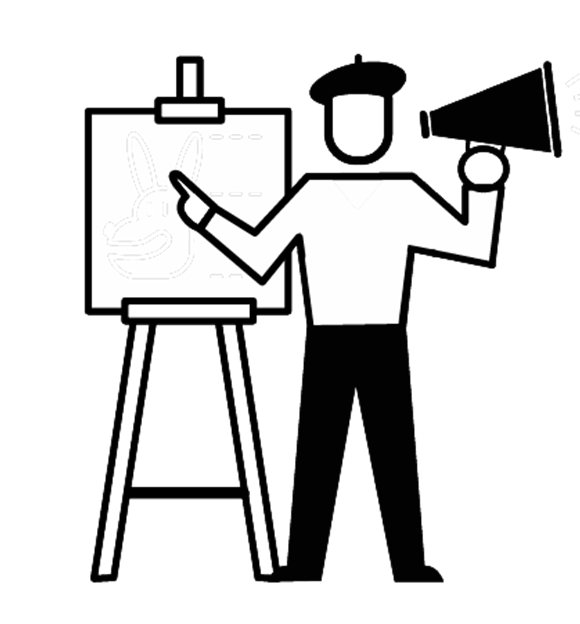Art director (Animation) illustration