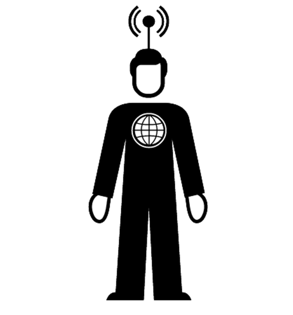 Network programmer illustration