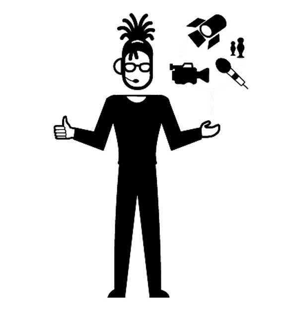 Technical manager illustration