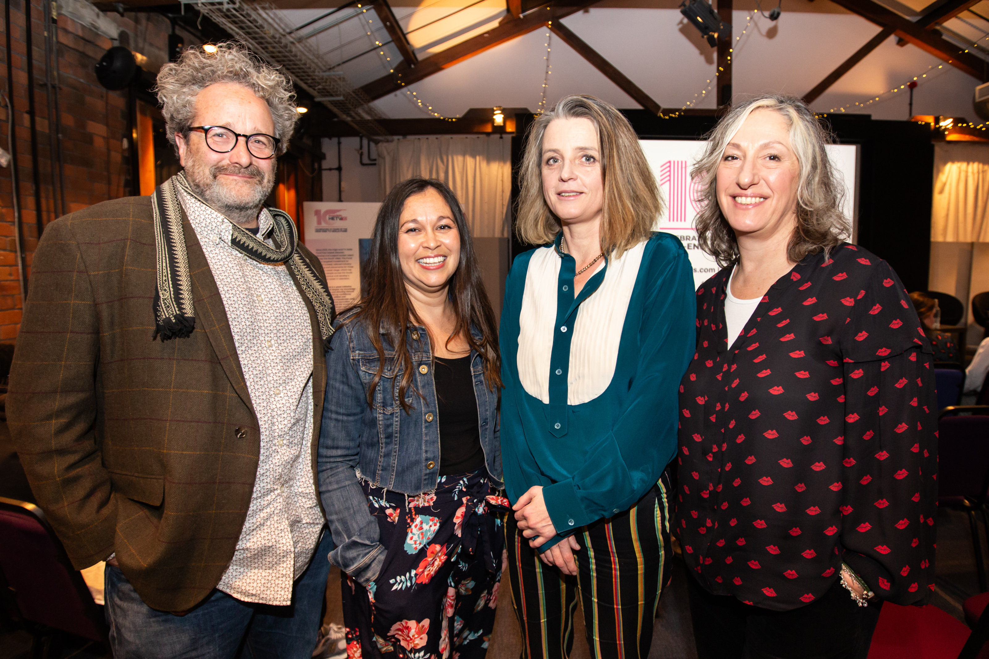 Panel speakers Ben Greenacre, Mel Rodrigues, Joanna Crow and Hana Canter